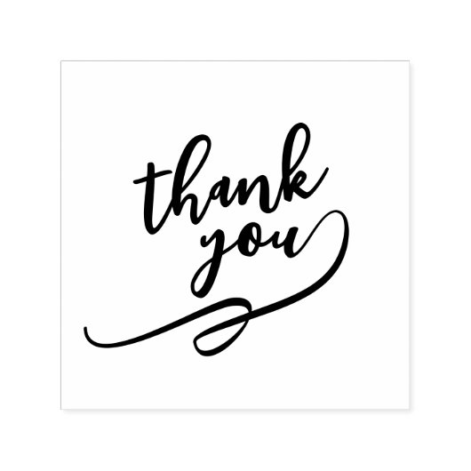 Tampon Auto-encreur Timbre de Merci facile d'utilisation en conception (Design)