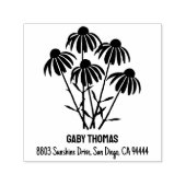 Tampon Auto-encreur Timbre d'encre de Cornouailles violette (Design)