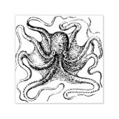 Tampon Auto-encreur Timbre du bloc-notes Octopus (Design)