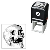 Tampon Auto-encreur Timbre du crâne osseux (En situation)