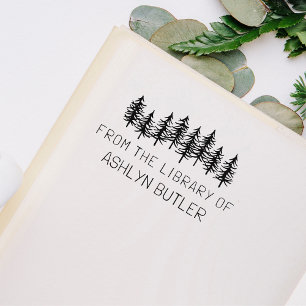Tampon Auto-encreur Timbre du livre de la bibliothèque personnelle de