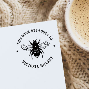 Tampon Auto-encreur Timbre du livre de tirs d'abeilles