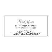 Tampon Auto-encreur Timbre En Caoutchouc Auto-Encaissé (Design)