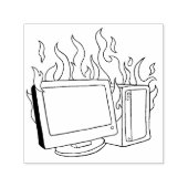 Tampon Auto-encreur Timbre en caoutchouc auto-encastrable (Design)