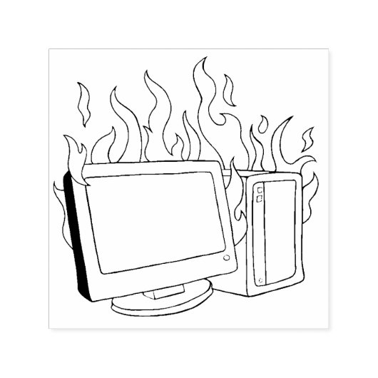 Tampon Auto-encreur Timbre en caoutchouc auto-encastrable (Design)