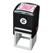 Tampon Auto-encreur Timbre en caoutchouc auto-encastré du code QR (Produit)