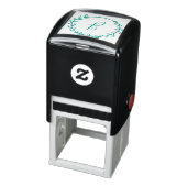 Tampon Auto-encreur Timbre en caoutchouc auto-encollé monogramme (Produit)