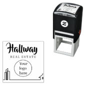 Tampon Auto-encreur Timbre en caoutchouc auto-encre de l'entreprise (En situation)