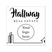 Tampon Auto-encreur Timbre en caoutchouc auto-encre de l'entreprise (Design)