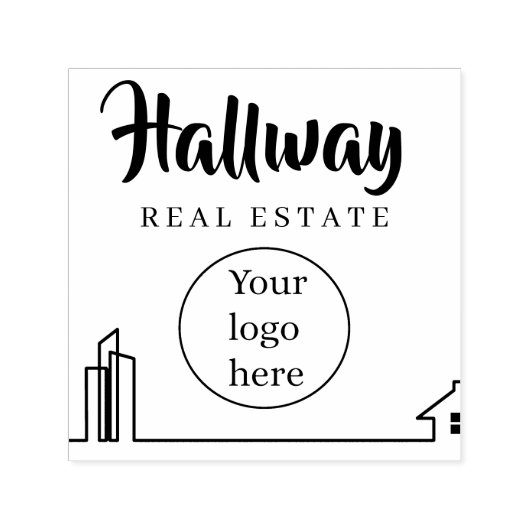 Tampon Auto-encreur Timbre en caoutchouc auto-encre de l'entreprise (Design)