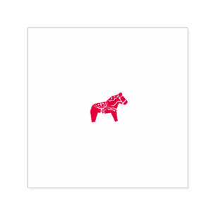 Tampon Auto-encreur Timbre en caoutchouc Dala Horse auto-encre