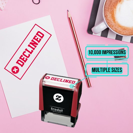 Tampon Auto-encreur Timbre en caoutchouc - Décliné