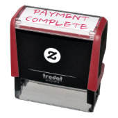 Tampon Auto-encreur Timbre en caoutchouc "PAIEMENT COMPLET" (Produit)