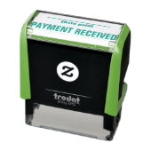 Tampon Auto-encreur Timbre en caoutchouc "PAIEMENT REÇU" minimal (Produit)