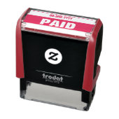 Tampon Auto-encreur Timbre en caoutchouc "PAYÉ" (Produit)