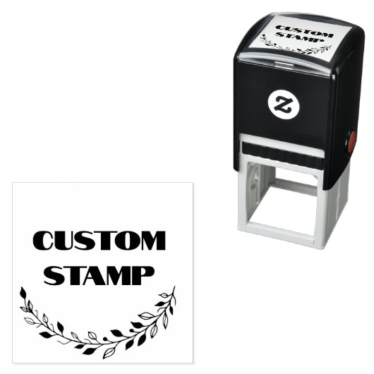 Tampon Auto-encreur Timbre en caoutchouc personnalisé, timbre de logo, (En situation)