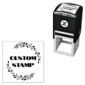 Tampon Auto-encreur Timbre en caoutchouc personnalisé, timbre de logo, (En situation)