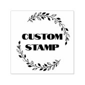 Tampon Auto-encreur Timbre en caoutchouc personnalisé, timbre de logo, (Design)