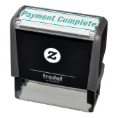Tampon Auto-encreur Timbre en caoutchouc simple "Paiement achevé" (Produit)