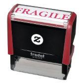 Tampon Auto-encreur Timbre "FRAGILE" Auto-Encre En Encre Rouge (Produit)