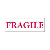 Tampon Auto-encreur Timbre "FRAGILE" Auto-Encre En Encre Rouge (Design)