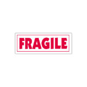 Tampon Auto-encreur Timbre fragile pour l'expédition (Design)