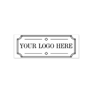 Tampon Auto-encreur Timbre personnalisé avec votre logo Business Stamp