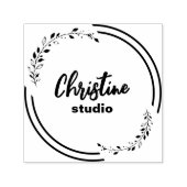 Tampon Auto-encreur Timbre personnalisé, timbre personnalisé, logo per (Design)