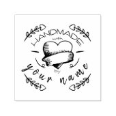 Tampon Auto-encreur Timbre personnel élégant fait main auto-encastré (Design)