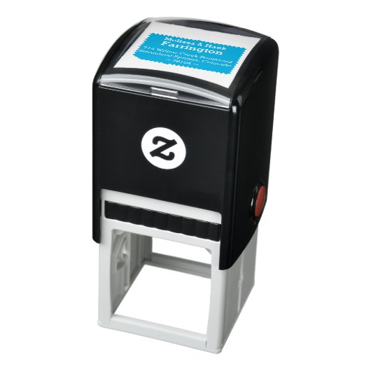 Tampon Auto-encreur Timbre-poste auto-encastré Adresse de retour Timbr (Produit)