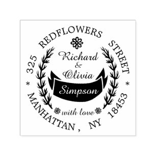 Tampon Auto-encreur Timbre pour mariage