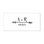 Tampon Auto-encreur Timbre pour mariage d'appel d'offres (Design)