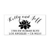 Tampon Auto-encreur Timbre pour mariage, personnalisation enregistrer  (Design)