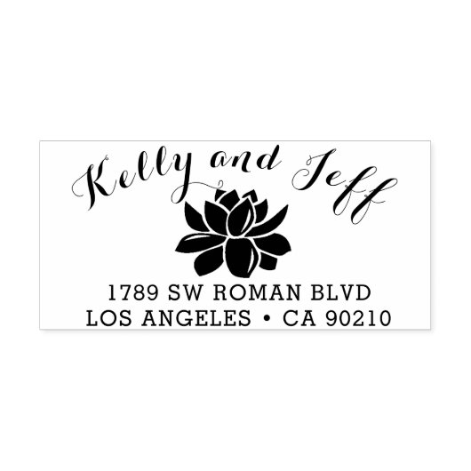 Tampon Auto-encreur Timbre pour mariage, personnalisation enregistrer  (Design)