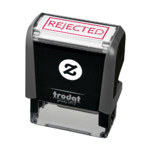 Tampon Auto-encreur Timbre "Rejeté"