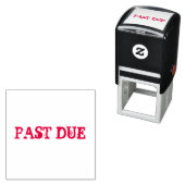 Tampon Auto-encreur Timbres de facture échus (En situation)