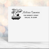 Tampon Auto-encreur Tiny Ninja et Bonsai Tree Adresse 4