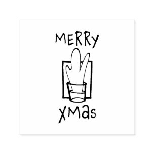Tampon Auto-encreur Tirs de Joyeux Noël