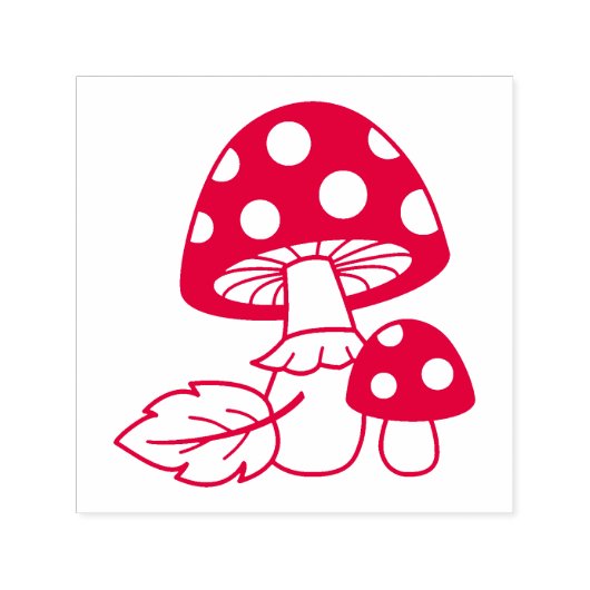Tampon Auto-encreur Toadstool Champhrooms (Design)