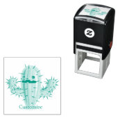 Tampon Auto-encreur Tonnerre Irate Cactus Thunder_Cove (En situation)