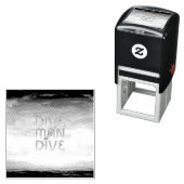 Tampon Auto-encreur TOP Dive Man Dive (En situation)