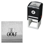 Tampon Auto-encreur TOP Golf Old School (En situation)