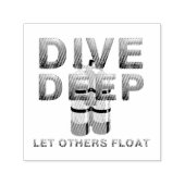 Tampon Auto-encreur TOP Scuba Diving (Design)