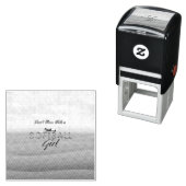 Tampon Auto-encreur TOP Softball Girl (En situation)