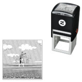 Tampon Auto-encreur TOP Softball Star (En situation)