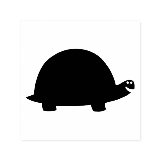 Tampon Auto-encreur Tortue drôle (Design)