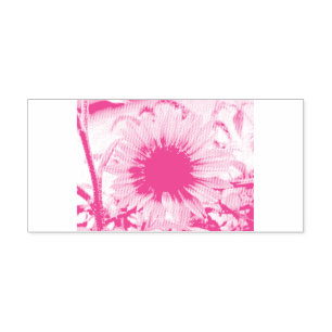 Tampon Auto-encreur Tournesol rose pâle