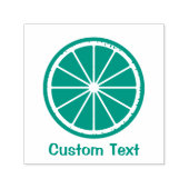 Tampon Auto-encreur Tranche de citron vert (Design)