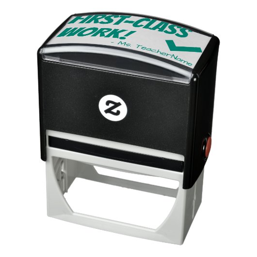 Tampon Auto-encreur "TRAVAIL DE PREMIÈRE CLASSE !" Remerciements Timbr (Produit)