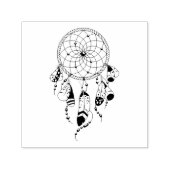 Tampon Auto-encreur Tribal Dreamcatcher Boho (Design)